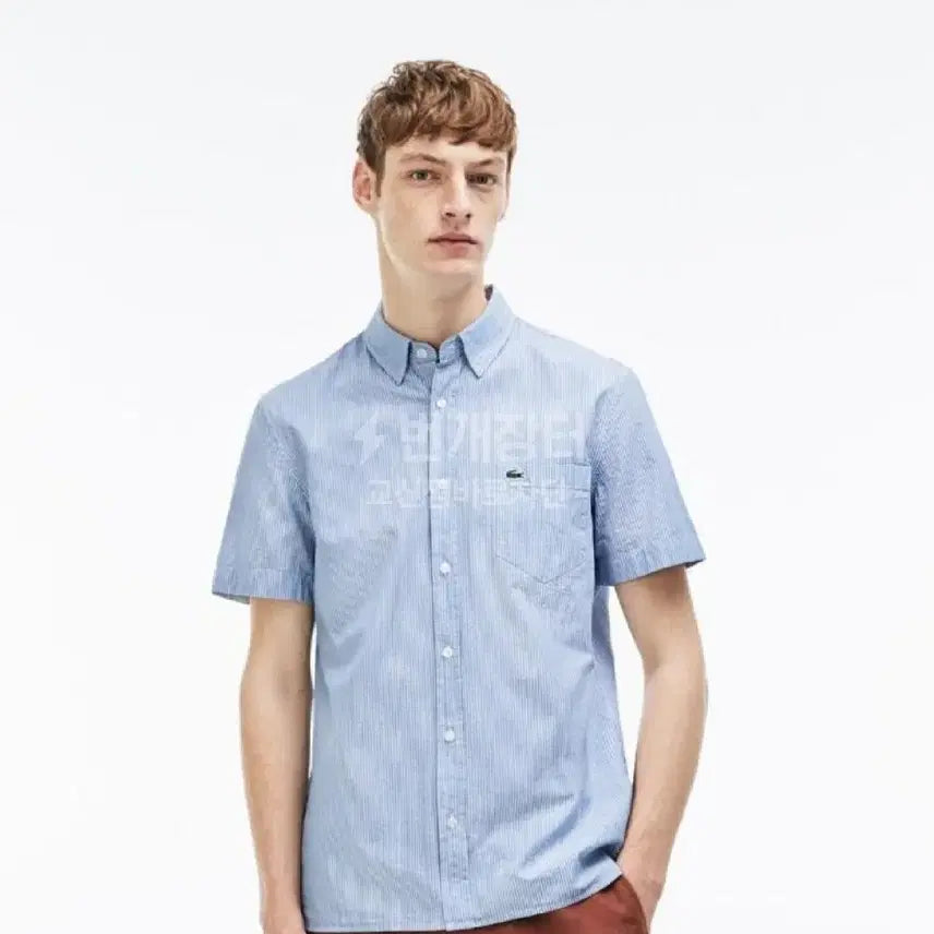 [BUNJANG] Lacoste Short Sleeve Shirt / 라코스테반팔셔츠