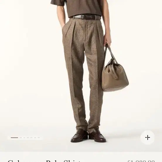 [BUNJANG] Loro Piana 26SS Wool Polo Short Sleeve Shirt XL / 로로피아나 26ss 울 폴로 반팔 셔츠