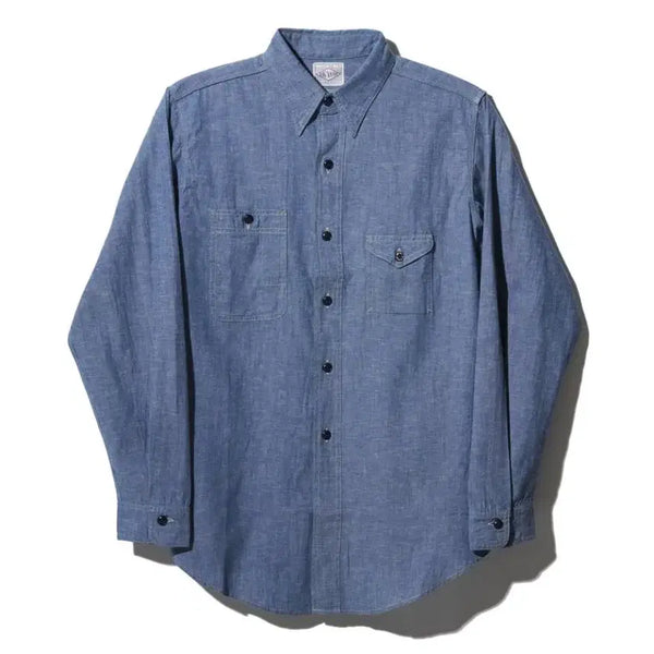 [BUNJANG] Big Yank 1935 Chambray Shirt / [16] 빅 얀크 1935 샴브레이 셔츠 빅양크 big yank