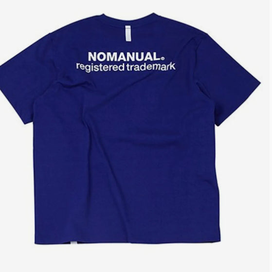 [BUNJANG] No Manual Patch Short Sleeve T-Shirt XL / (XL)노매뉴얼 PATCH 반팔티셔츠