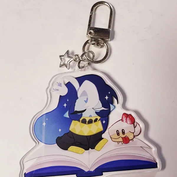 [BUNJANG] Cookie Run Kingdom Shadow Milk Acrylic Keychain / 쿠키런 킹덤 비공굿 쉐도우밀크 아크릴 키링