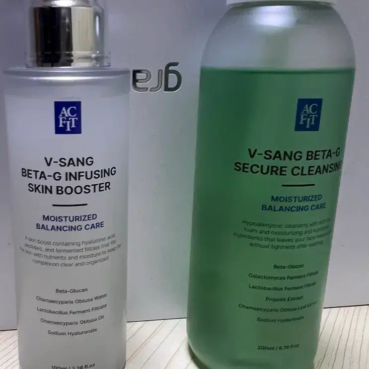 [BUNJANG] Arcfit Emergency Skin Booster & Emergency Cleanser Set / 아크핏 비상 스킨부스터 & 비상 클렌저