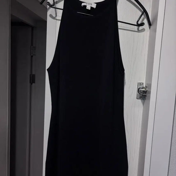 [BUNJANG] COS Sleeveless Black Long Dress / COS 민소매 블랙 원피스