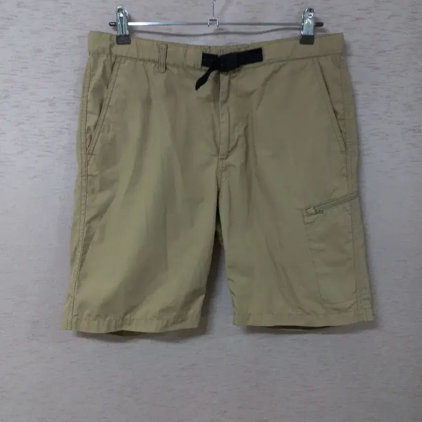 [BUNJANG] Uniqlo Beige Shorts Men's M / B7-17/유니클로 베이지 반바지 남성M