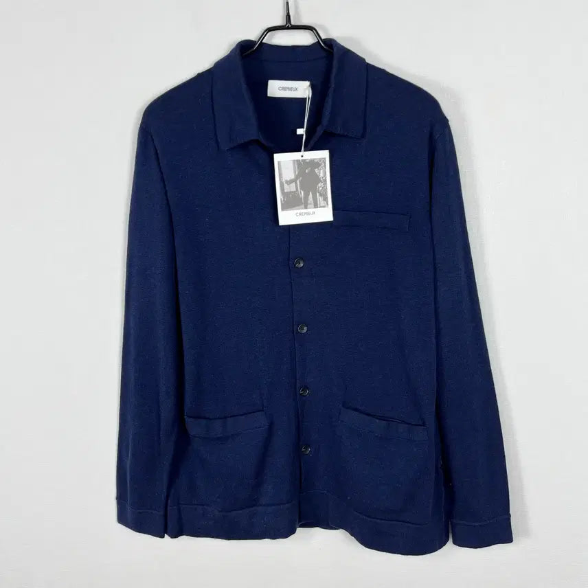 [BUNJANG] Daniel Cremieux 2024 Navy Knit Cardigan M / 다니엘 크레뮤 2024 네이비 니트 가디건 남95 M 라덴 빈티지