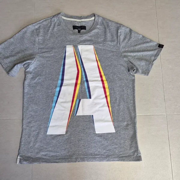 [BUNJANG] Rag & Bone A Logo Short Sleeve T-Shirt / 레그앤본 A 로고 반팔 티셔츠