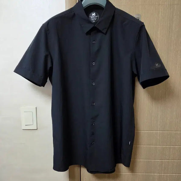 [BUNJANG] Millet Golf Functional Shirt Black Size 105 / 밀레 골프 기능성 셔츠 105
