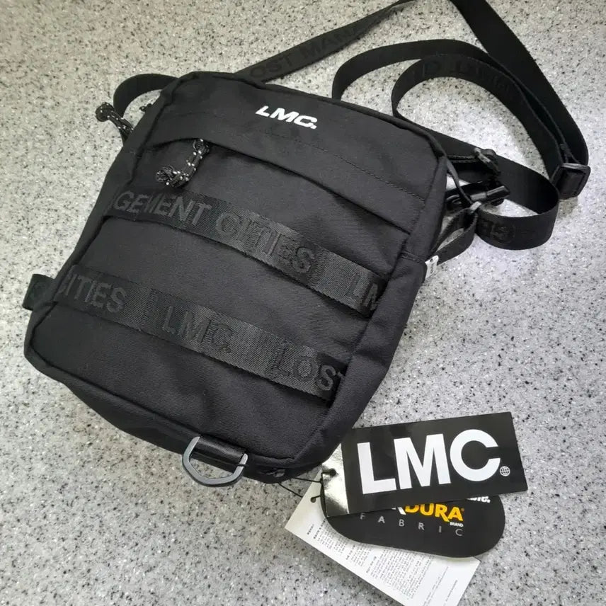 [BUNJANG] LMC Cordura Waist Shoulder Bag Black / (새상품) LMC 코듀라 웨이스트 숄더백 (블랙)