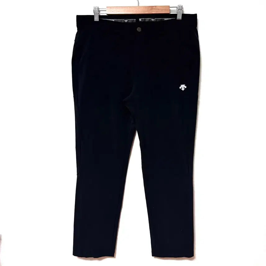 [BUNJANG] Descente Golf Functional Slacks Pants Black / [34]데상트 골프 기능성 슬랙스 바지 팬츠 블랙