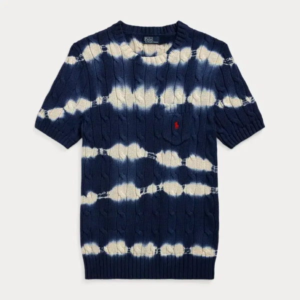 [BUNJANG] Polo Ralph Lauren Tie-Dye Knit Navy / 폴로 랄프로렌 타이 다이 니트 네이비