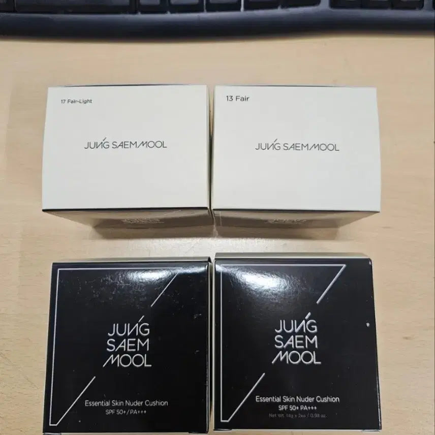 [BUNJANG] JUNGSAEMMOOL Essential Skin Nuder Cushion Set Fair Light (Sealed) / 미개봉) 정샘물 스킨 누더 쿠션 본품+리필 페어라이트