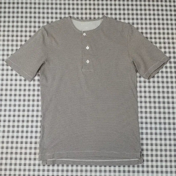 [BUNJANG] Uniqlo x Lemaire China Neck Short Sleeve T-Shirt (Men's 95) / 유니클로X르메르 차이나넥 반팔티 남자95