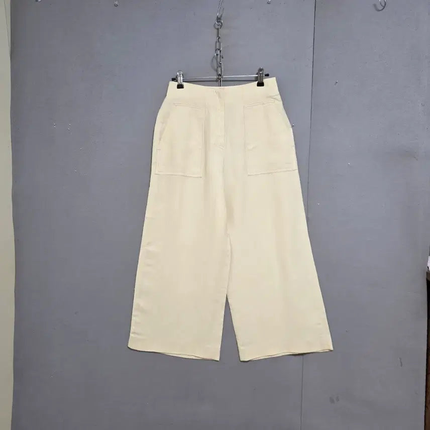 [BUNJANG] Jil Stuart Linen Blend Summer Trousers - Size S / 질스튜어드 린넨함유 여름 바지 S  n7609