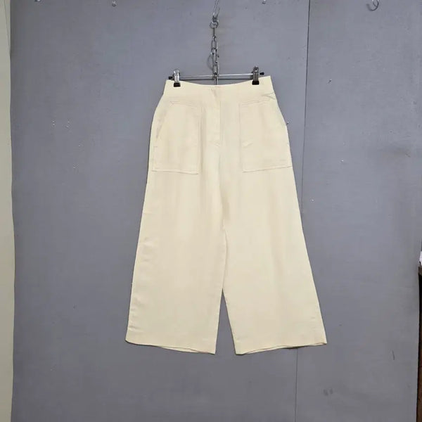 [BUNJANG] Jil Stuart Linen Blend Summer Trousers - Size S / 질스튜어드 린넨함유 여름 바지 S  n7609