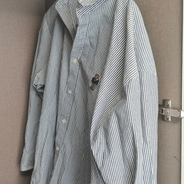 [BUNJANG] Das Company Striped Shirt / 다스컴퍼니 스트라이프 셔츠 팝니다