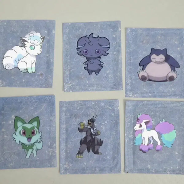 [BUNJANG] Pokemon Season 5 Sticker Bundle (6 pcs, Sealed) / 포켓몬스터 시즌5 띠부씰 미개봉 6개 띠부씰 일괄