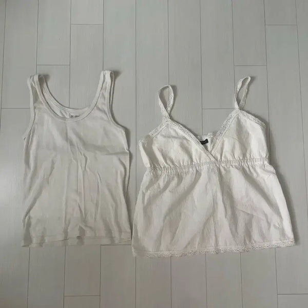 [BUNJANG] Brandy Melville Lace Top Sleeveless / 브랜디멜빌 레이스 탑 슬리브리스 모리걸 나시