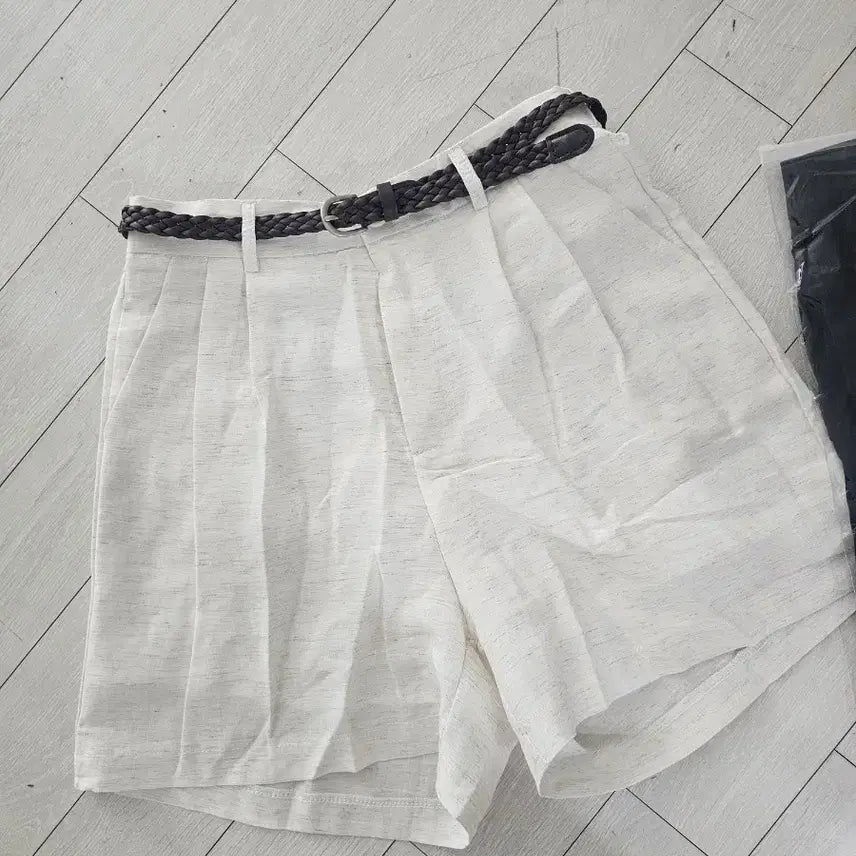 [BUNJANG] Linben Belted Pants / 린벤 벨트바지