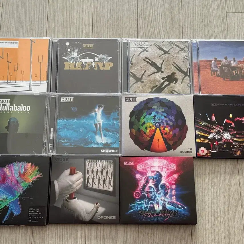 [BUNJANG] Muse Bundle Set - 11 CD & CD/DVD Albums / MUSE 팝송 음악 CD 앨범 11장 일괄 팝니다