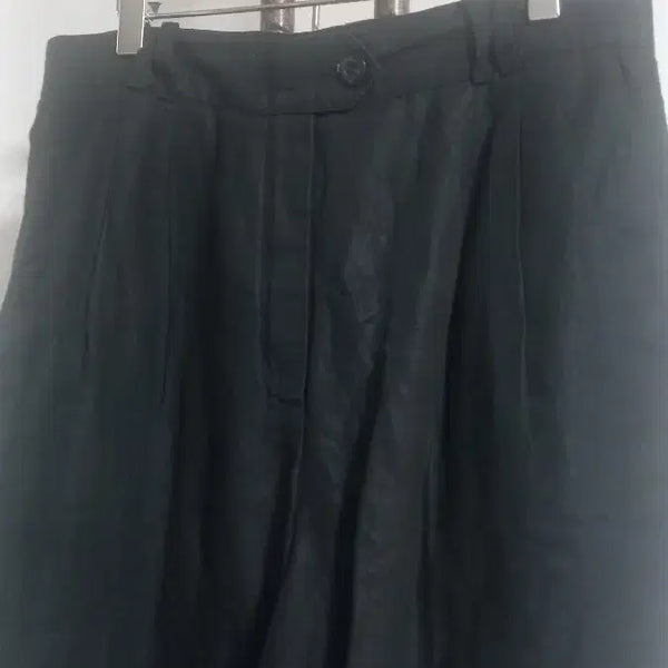 [BUNJANG] Vintage Escada Black Velvet Pants Size 29-30 / 빈티지 에스까다 블랙 마팬츠 29~30인치