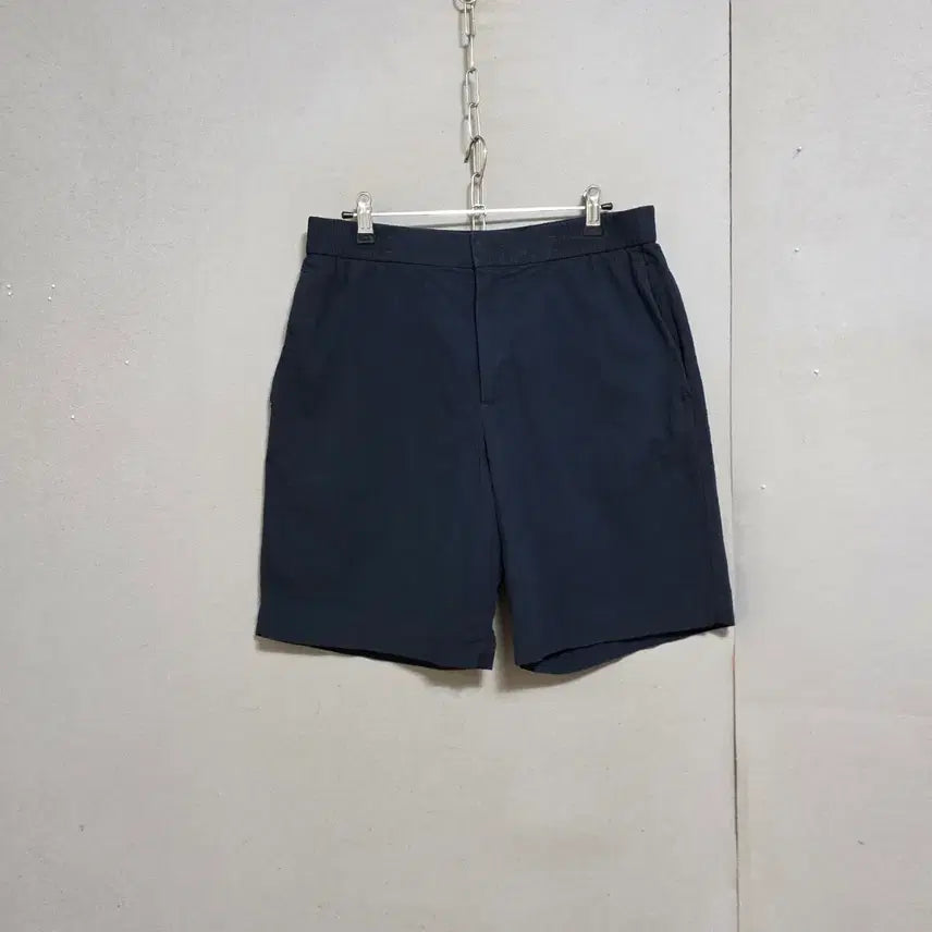 [BUNJANG] COS Navy Linen Blend Shorts Size L / COS 코스 시원한 반바지 L  n7611
