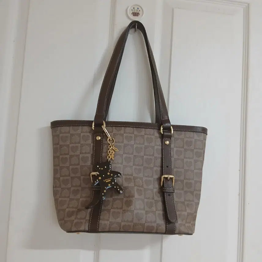 [BUNJANG] Lovecat Women's Shoulder Bag (Tote Bag) / 러브캣 여성숄더백(토트백)