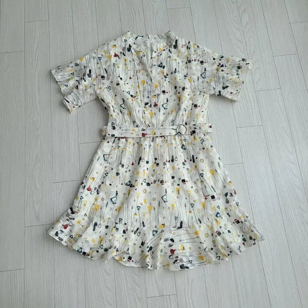 [BUNJANG] SJ SJ Chiffon Mini Dress / SJ SJ 쉬폰원피스