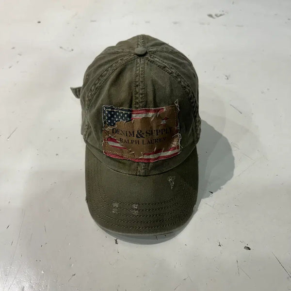 [BUNJANG] Denim & Supply Stars and Stripes Flag Cotton Baseball Cap One Size / 데님앤서플라이 성조기 볼캡 FREE
