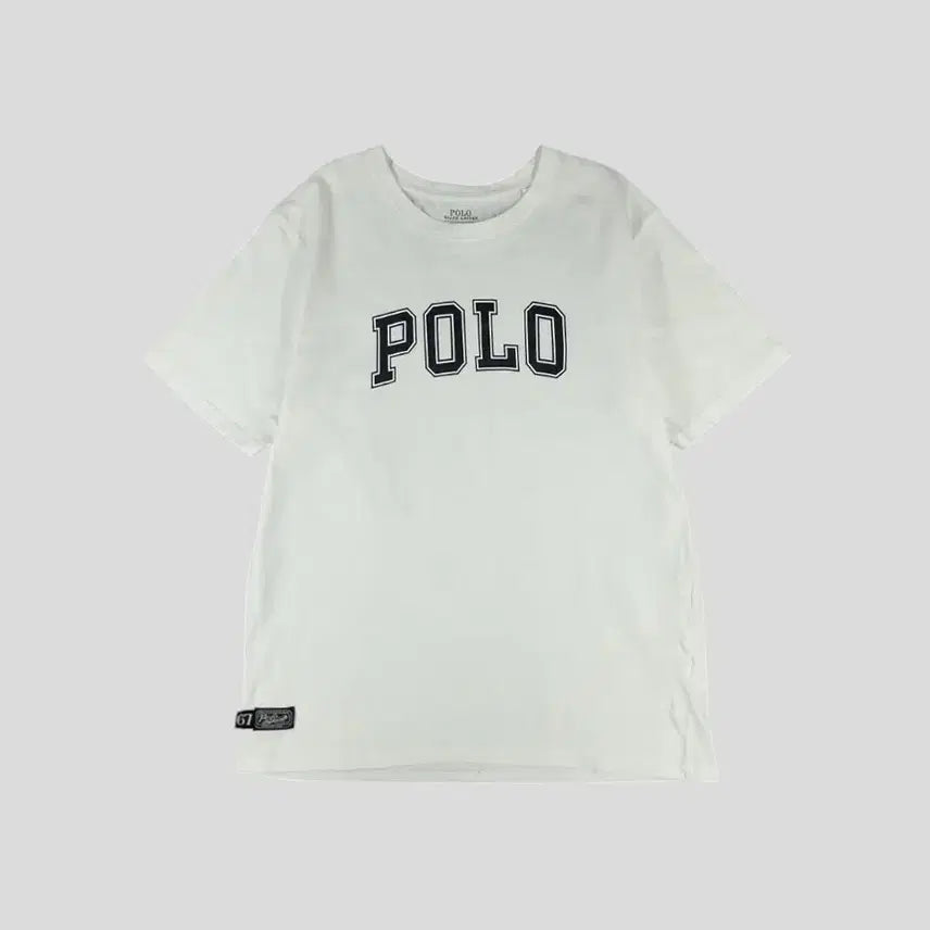 [BUNJANG] Polo Ralph Lauren Big Logo Custom Slim Fit Cotton Blend Short Sleeve T-Shirt XL / 폴로랄프로렌 화이트 네이비 빅 로고 커스텀 슬림핏 코튼블렌드 반팔 티셔츠 XL