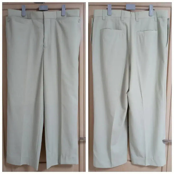 [BUNJANG] Burberry Italian Wool Wide-Fit Slacks / 신품급 버버리 이태리 울 슬랙스 와이드핏