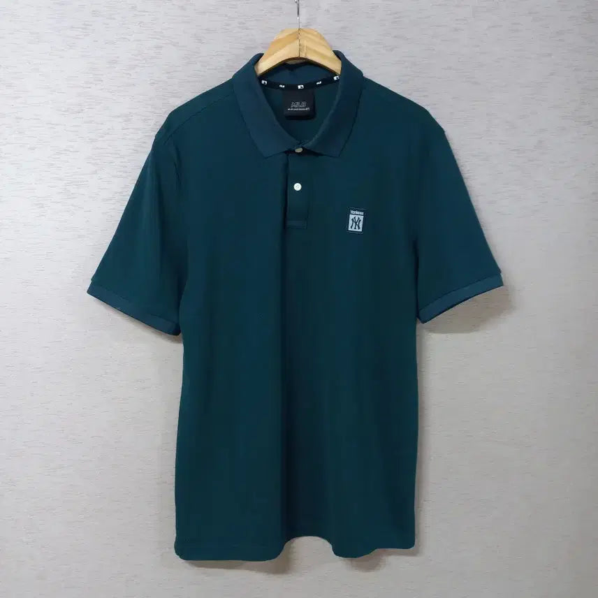 [BUNJANG] MLB Men's Short Sleeve Collar T-Shirt (110) / B7-17/MLB 반팔 카라티 남성