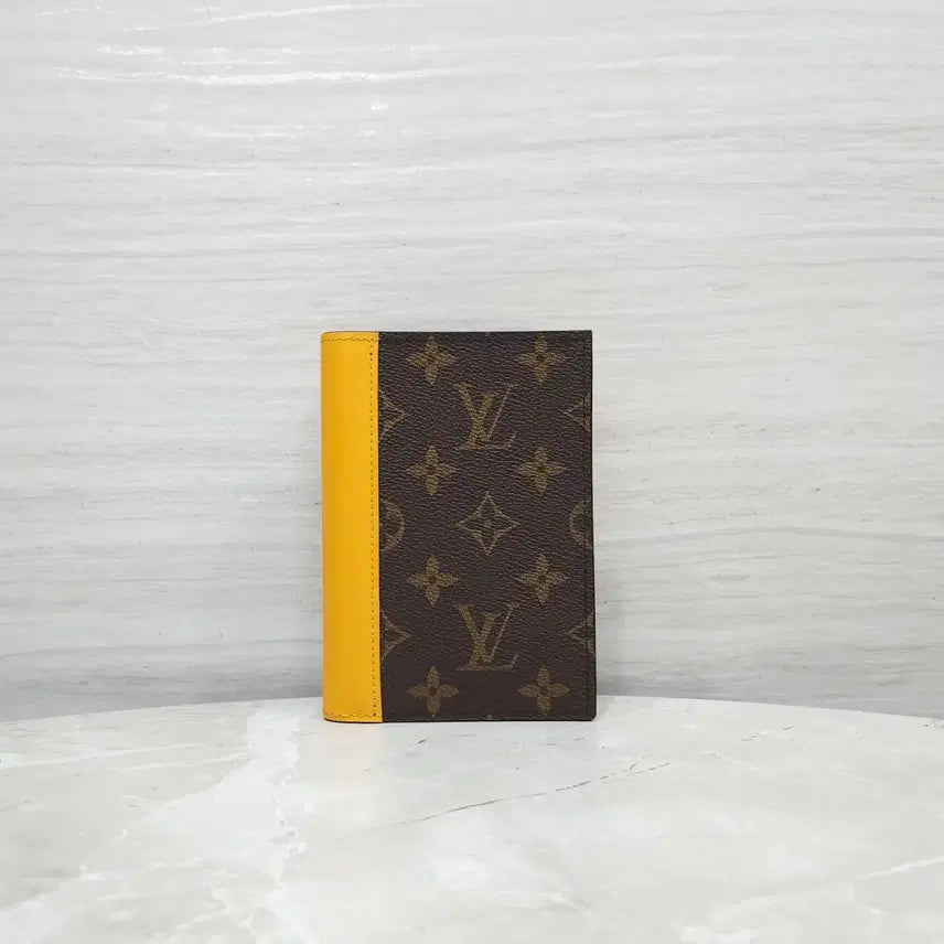 [BUNJANG] Louis Vuitton Monogram Macassar Passport Cover Wallet M12827 / 루이비통 모노그램 마카사르 패스포트 커버 여권지갑 M12827