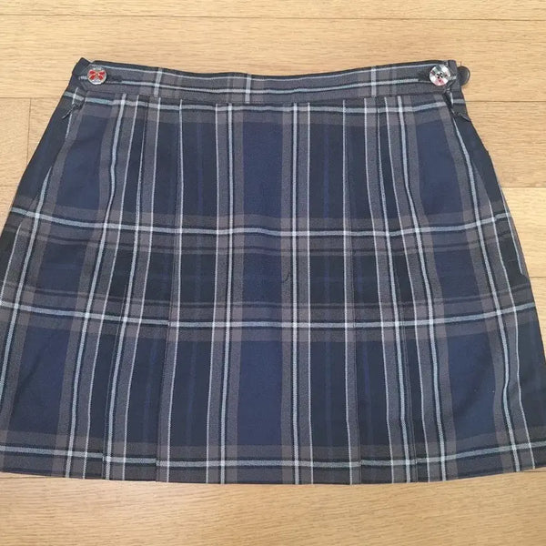 [BUNJANG] Elite School Uniform Skirt (KIMHAE GAYA HIGH SCHOOL) - Size 65 / 예쁜 여자교복 춘추용 교복치마 짧치(65, 김해가야고)