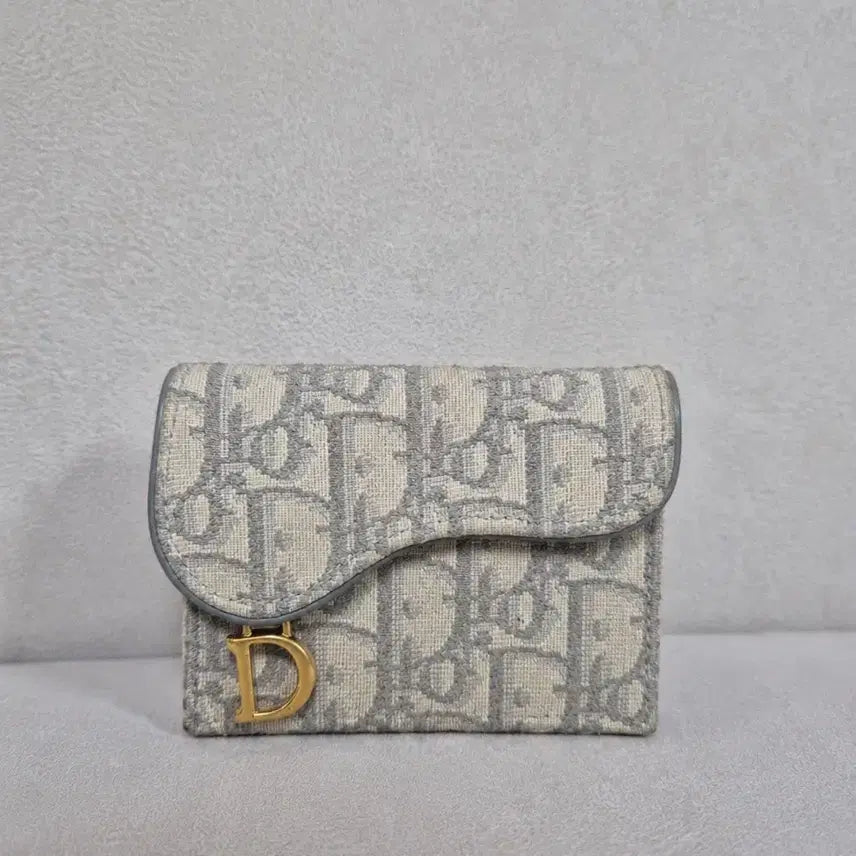 [BUNJANG] Dior Oblique Saddle Card Holder / 디올 오블리크 카드지갑