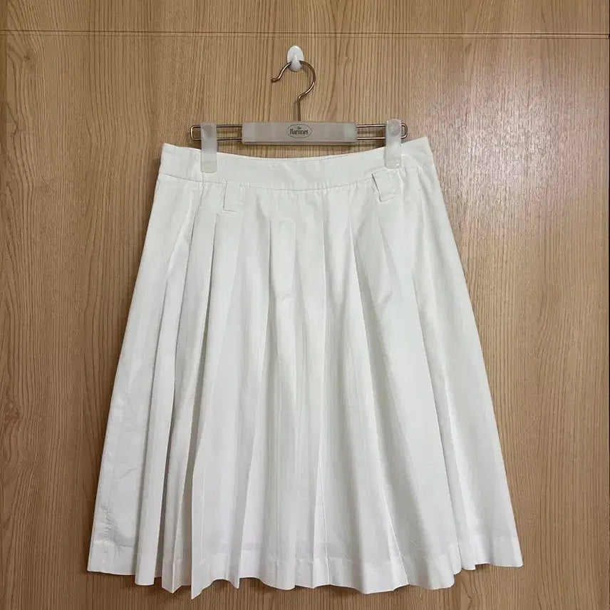 [BUNJANG] Lo61 White Pleated Skirt / Lo61 엘오육일 화이트 플리츠 스커트