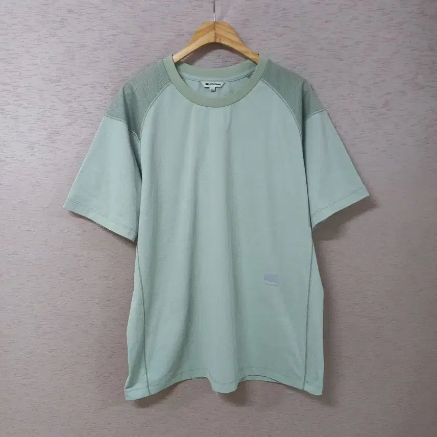 [BUNJANG] ZEROGRAM Green Short-Sleeve T-Shirt Men's XXL / B7-17/ZEROGRAM 그린색 반팔 티셔츠 남성XXL