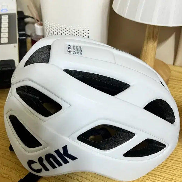 [BUNJANG] Crank Veloche Helmet White Medium / 크랭크 벨로체 헬멧 화이트 Medium