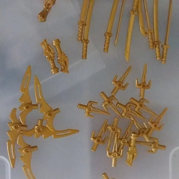 [BUNJANG] LEGO Ninjago Gold Weapons Bundle Set / 레고 골드 무기 일괄 닌자고