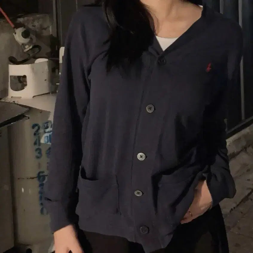 [BUNJANG] Polo Ralph Lauren Cardigan Navy / 폴로 랄프로렌 가디건 네이비