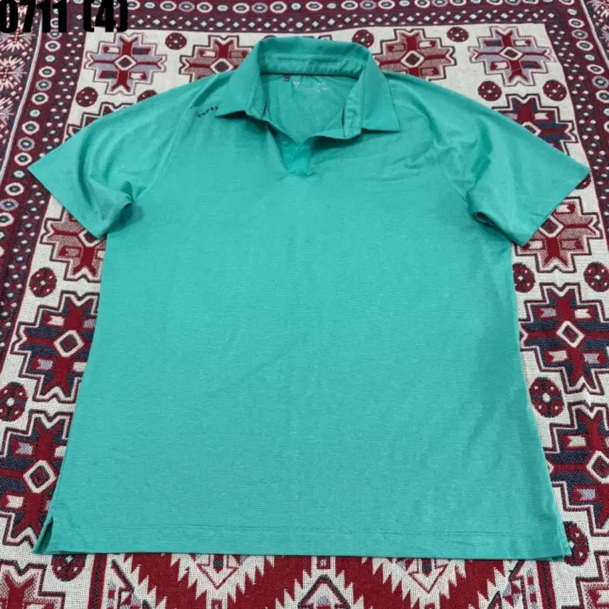 [BUNJANG] Under Armour Short Sleeve T-Shirt Green / 언더아머 반팔 티셔츠 그린 0711