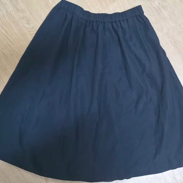 [BUNJANG] Michelle Klang Black Pleated Skirt / 미쉘클랑 블랙스커트