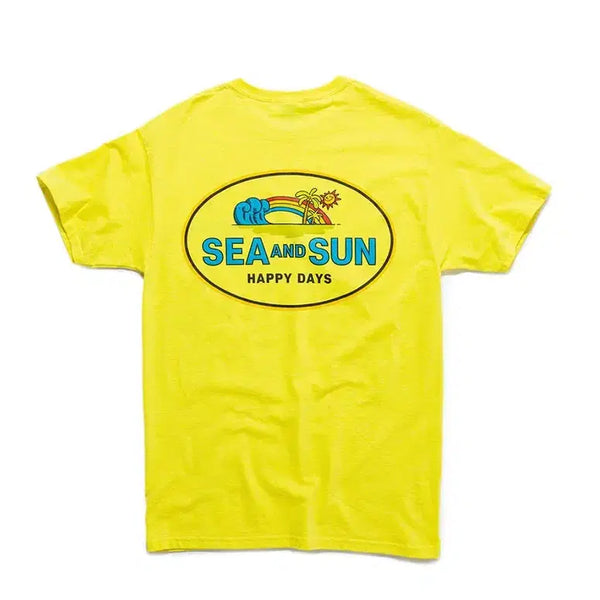[BUNJANG] Bigwave CN Sun T-Shirt Yellow L / 빅웨이브 씨앤선 티셔츠 L (남여공용)