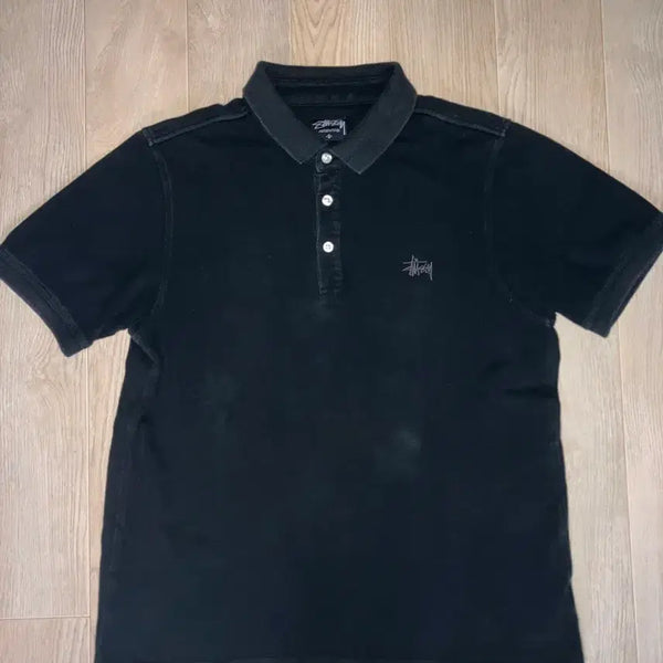 [BUNJANG] Stussy Collar T-shirt / 스투시 카라티
