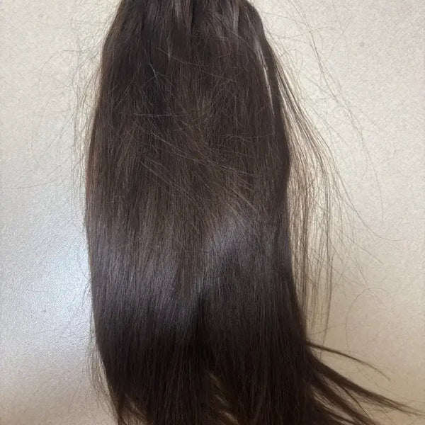 [BUNJANG] 18-inch Hair Extensions - Natural Brown / 붙임머리 18인치 팝니다