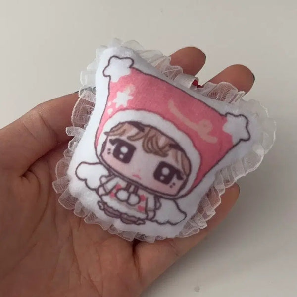 [BUNJANG] NCT WISH Yushi TT Cushion Keyring (Opened) / 엔시티위시 엔위시 유우시 티티 쿠션키링 라무네님 개봉 양도
