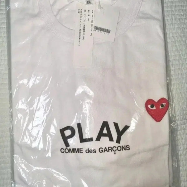 [BUNJANG] Comme des Garçons XXL Cotton T-Shirt / 꼼데가르송  XXL(정품, 새상품)