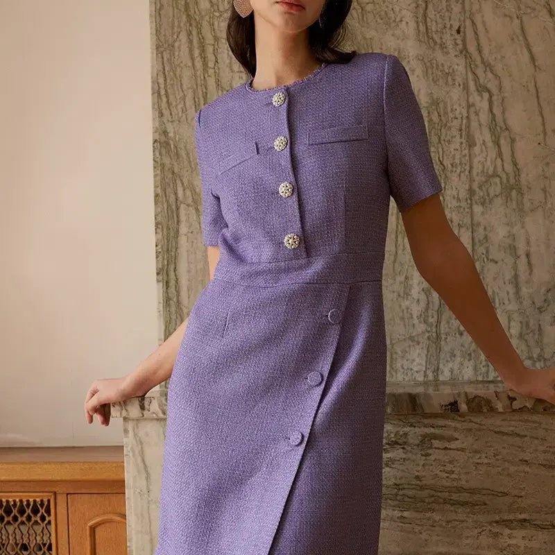 [BUNJANG] JULIY&CALLA Tweed Dress / 새상품 JULIY&CALLA 쥴리앤칼라 트위드원피스