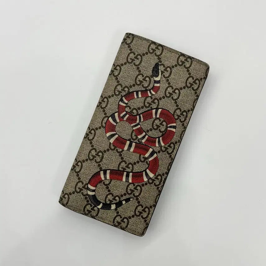 [BUNJANG] Gucci Snake Long Wallet / 구찌 스네이크 장지갑