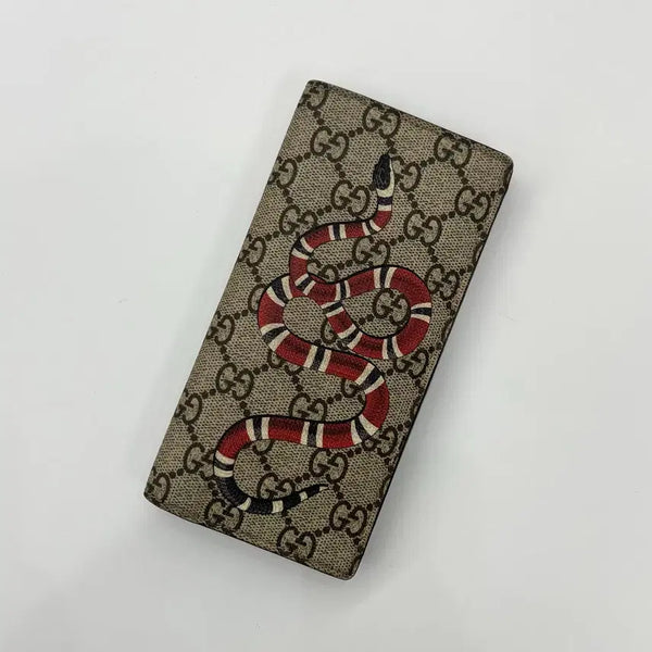 [BUNJANG] Gucci Snake Long Wallet / 구찌 스네이크 장지갑