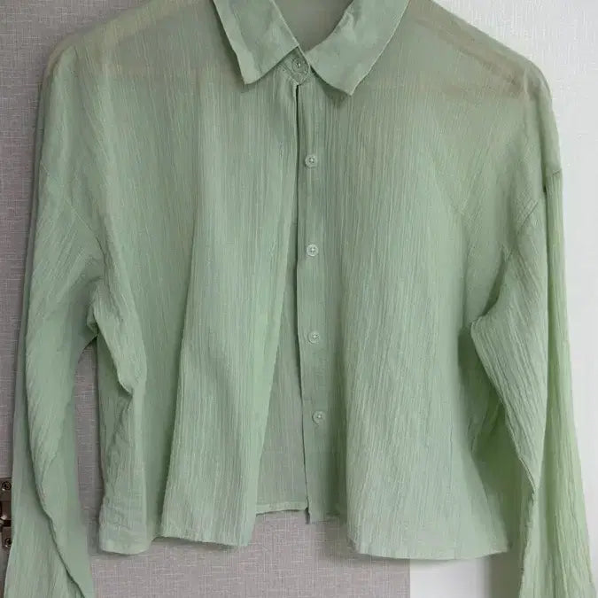 [BUNJANG] Summer Green Shirt / 여름 그린 셔츠